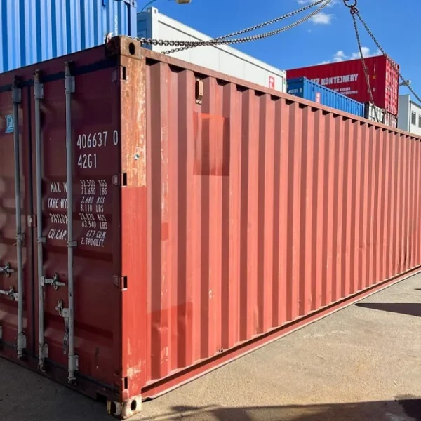 Gebrauchter 40-Fuß-Transportcontainer