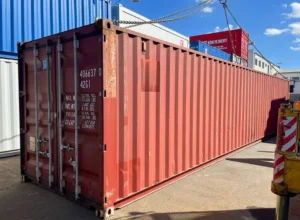 Conteneur maritime de 40 pieds d'occasion