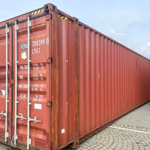 Second image of Conteneur maritime de 45 pieds High Cube "Cargo Worthy" (CW) d'occasion