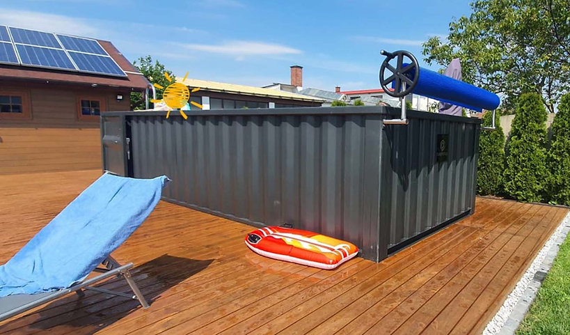 Second image of Containerschwimmbecken 6,2m x 2,5m gebrauchsfertig, Komfortpaket