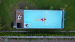 Piscine conteneur de 6.2 mx 2.5 m Jet Swim, Sport&Spa