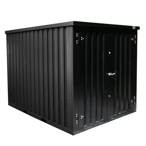 Conteneur de stockage 3 x 2 mètres – avec double porte petit coté