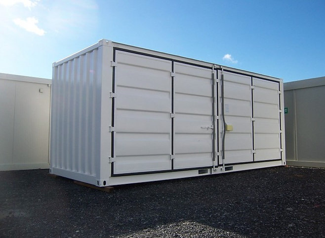 Second image of 15'-Lagercontainer mit offener Seite