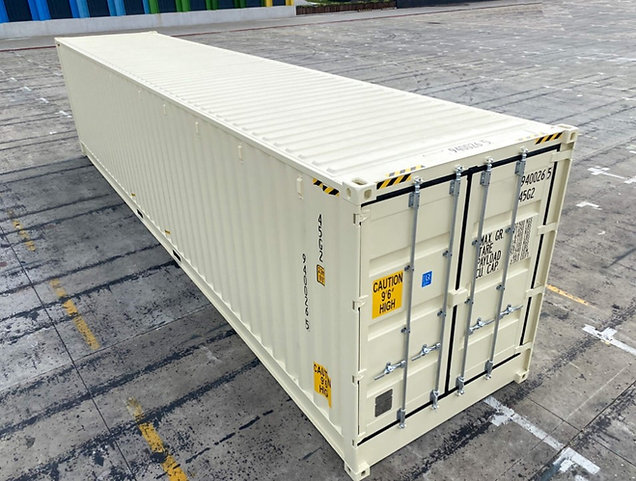Second image of Conteneur maritime de 40 pieds High Cube Open Side (neuf)