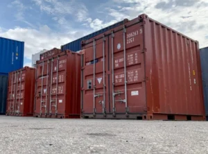 Gebrauchter 10-Fuß-Versandcontainer