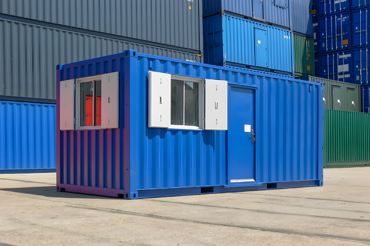 Container 20' bureau + cuisine et toilette