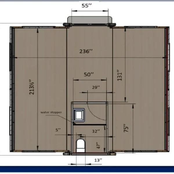 Second image of Conteneur d’habitation mobile / Tiny House de luxe 20 pieds