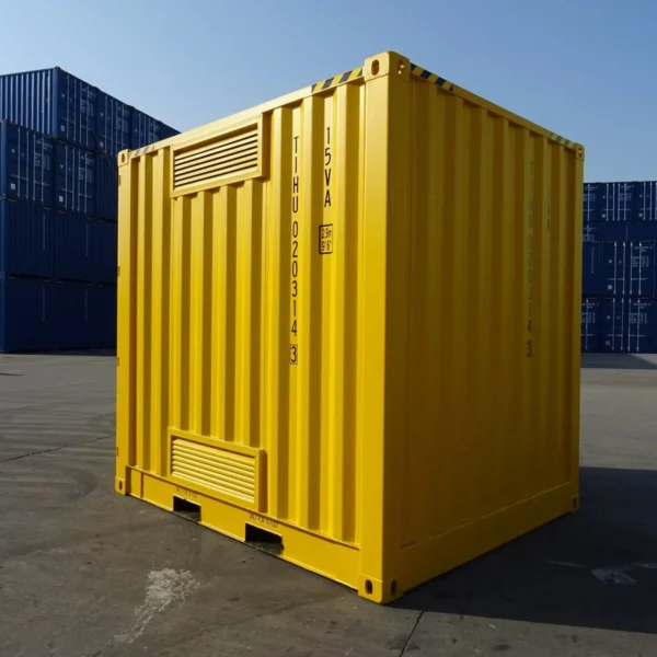 Second image of Conteneur pour marchandises dangereuses 10′ High Cube (fond double)