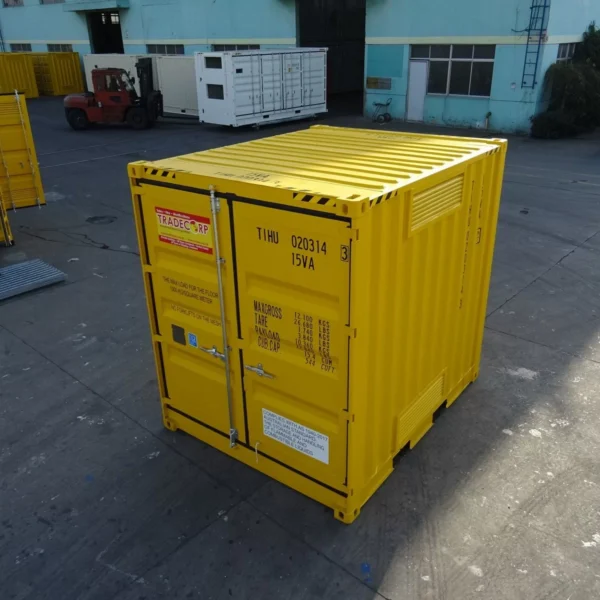 10‘ High Cube Gefahrgutcontainer (Doppelboden)