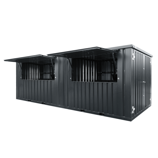 Containerstange XL 6 x 2 Anthrazit RAL 7016