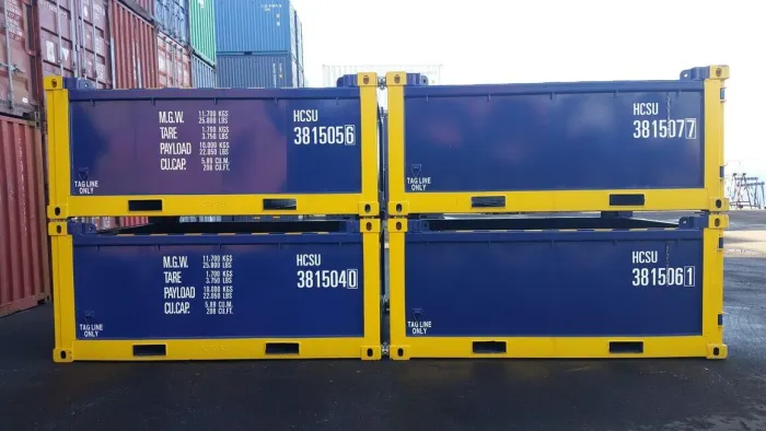 Second image of 10 Fuß halbhoher Open-Top-Offshore-Container