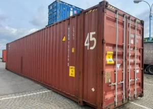 Gebrauchter 45ft High Cube „Cargo Worthy“ (CW) Versandcontainer