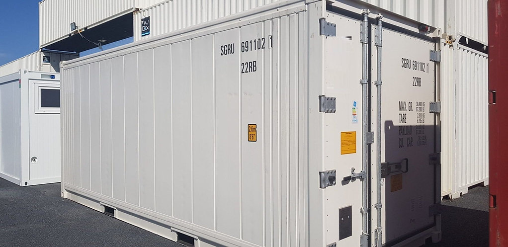 20‘ DRY gekühlter Seecontainer
