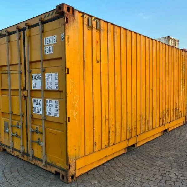 Gebrauchter 20ft High Cube Pallet Wide (PW) Versandcontainer