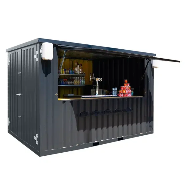 Barcontainer XL 4 x 2 Anthrazit RAL 7016