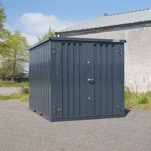 Second image of Container 3 x 2 Meter Doppeltür an der kurzen Seite Anthrazit RAL 7016