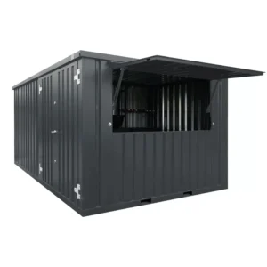 Barcontainer XL 4 x 3 Anthrazit RAL 7016